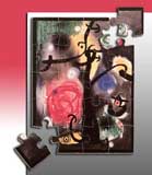 MUJER Y P&Aacute;JAROS EN LA NOCHE